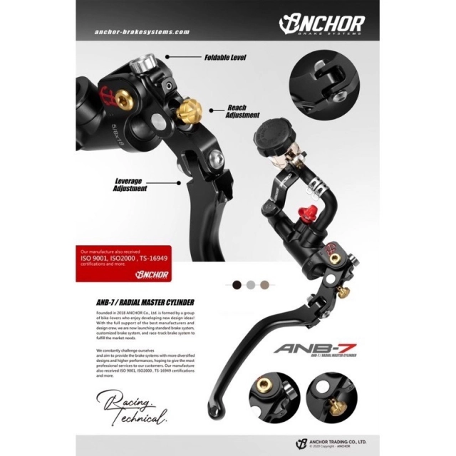 Anchor anb-7 cùm thắng mới bổ sung 2 tính năng không thua gì brembo corsa corta - 2