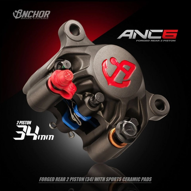 Anchor brake ra mắt heo dầu phiên bản nhôm đúc - 1