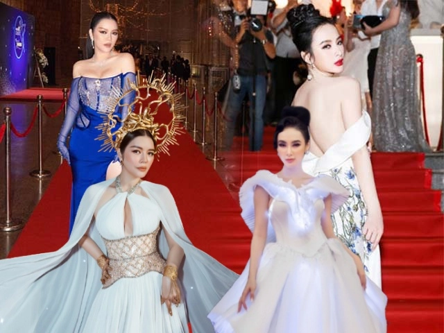 Angela phương trinh diện váy đỏ rực mừng tuổi mới chẳng hở hang mà xinh xuất sắc - 13