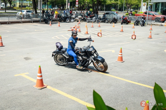 Anh em chơi xe harley-davidson hội tụ đông đảo trong ngày tập huấn kỹ năng lái xe an toàn - 17