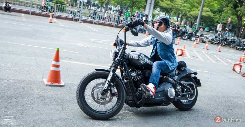 Anh em chơi xe harley-davidson hội tụ đông đảo trong ngày tập huấn kỹ năng lái xe an toàn - 19