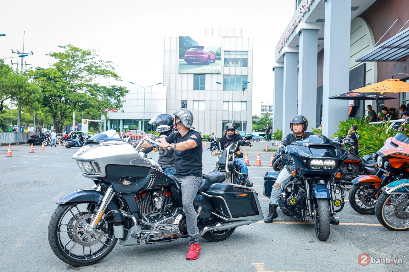 Anh em chơi xe harley-davidson hội tụ đông đảo trong ngày tập huấn kỹ năng lái xe an toàn - 20