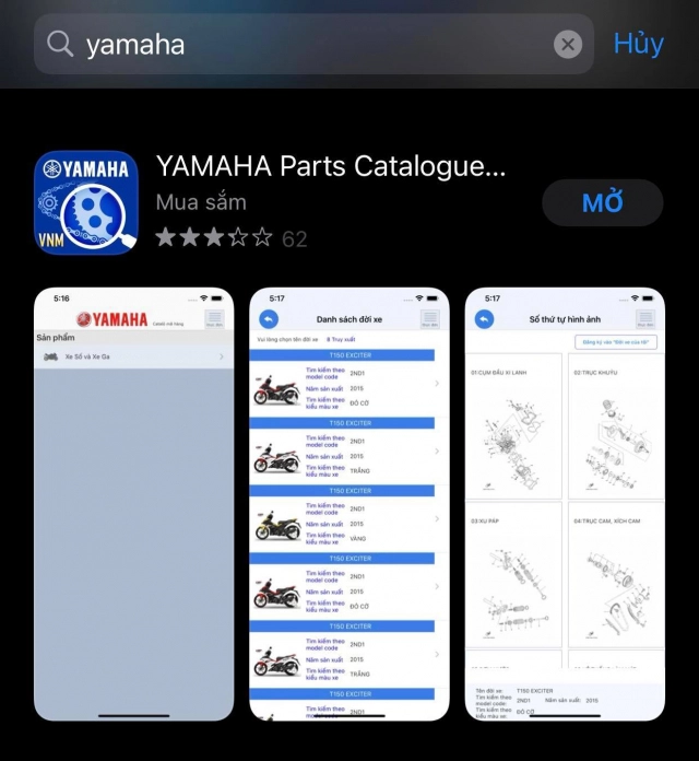 App kiểm tra được nhiều thông tin của xe yamaha rất có lợi cho những ai mua xe cũ - 1