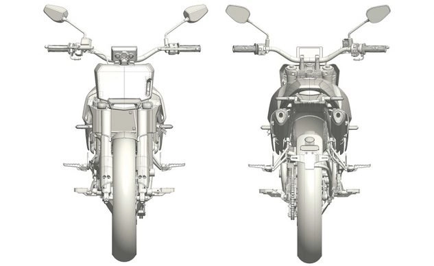 Aprilia flat tracker lộ diện bằng sáng chế mới - 1