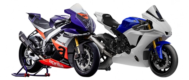 Aprilia rsv4 xtrenta và yamaha r1 gytr - 2 mẫu superbike hạng nặng dành riêng cho đường đua - 1