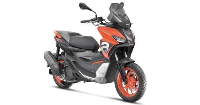 Aprilia sr gt 125 và 200 trình làng mẫu tay ga mang phong cách adv - 1