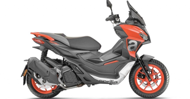 Aprilia sr gt 125 và 200 trình làng mẫu tay ga mang phong cách adv - 2