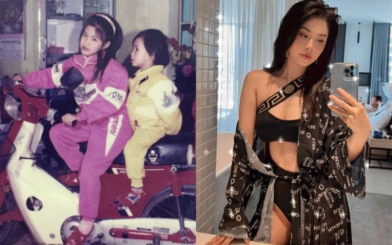 Bà xã đăng khôi sau sinh 2 con dáng đẹp hơn tuổi trăng tròn chẳng trách chồng thích gọi em bé - 3