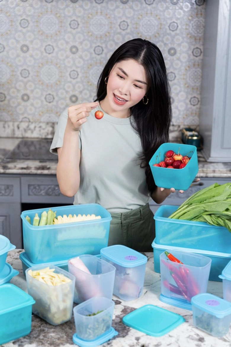 Bà xã đăng khôi sau sinh 2 con dáng đẹp hơn tuổi trăng tròn chẳng trách chồng thích gọi em bé - 11