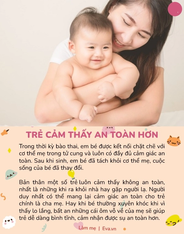 Bác sĩ nhi khác biệt lớn giữa những em bé hay được bế ẵm và đặt nằm - 6