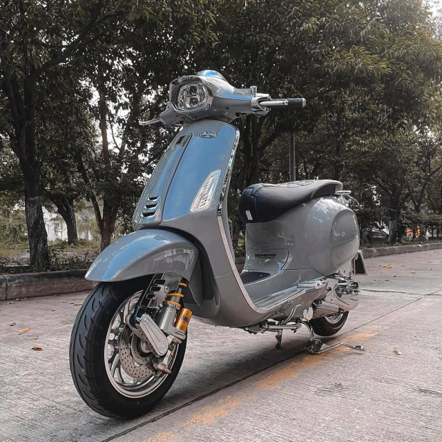 Bản độ vespa sprint chất như cất của một cậu cả đích thực - 16