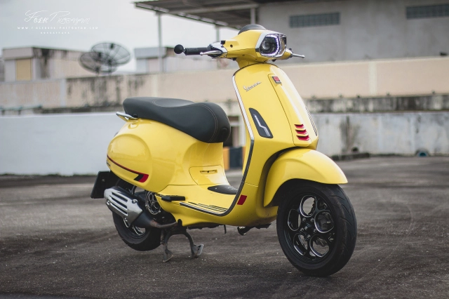 Bản độ vespa sprint cuốn hút người xem bằng nhan sắc xuất chúng - 15