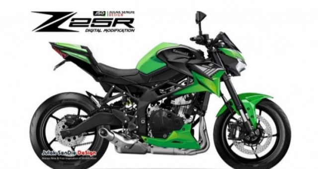 Bản nakedbike z-25r của zx-25r có thể được ra mắt vào cuối năm nay - 1