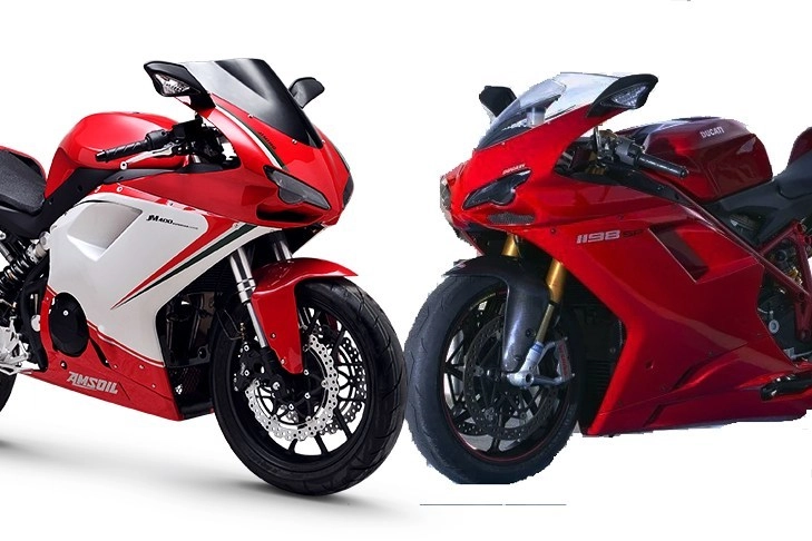 Bản sao của ducati panigale 1198sp trình làng với giá 153 triệu đồng - 1