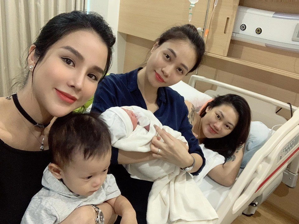 Bạn thân đàm thu trang xin giống nam dv hà thành đẻ con quá xinh nhưng chồng thắc mắc - 2