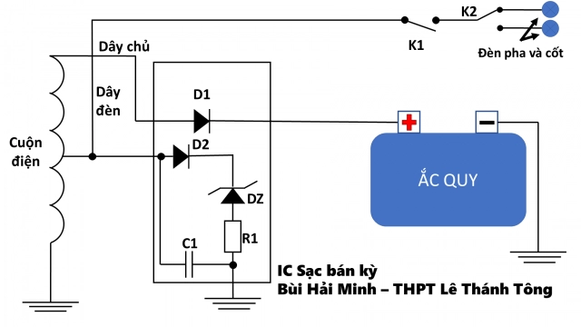 Bản vẽ ic sạc dành cho xe máy - 1