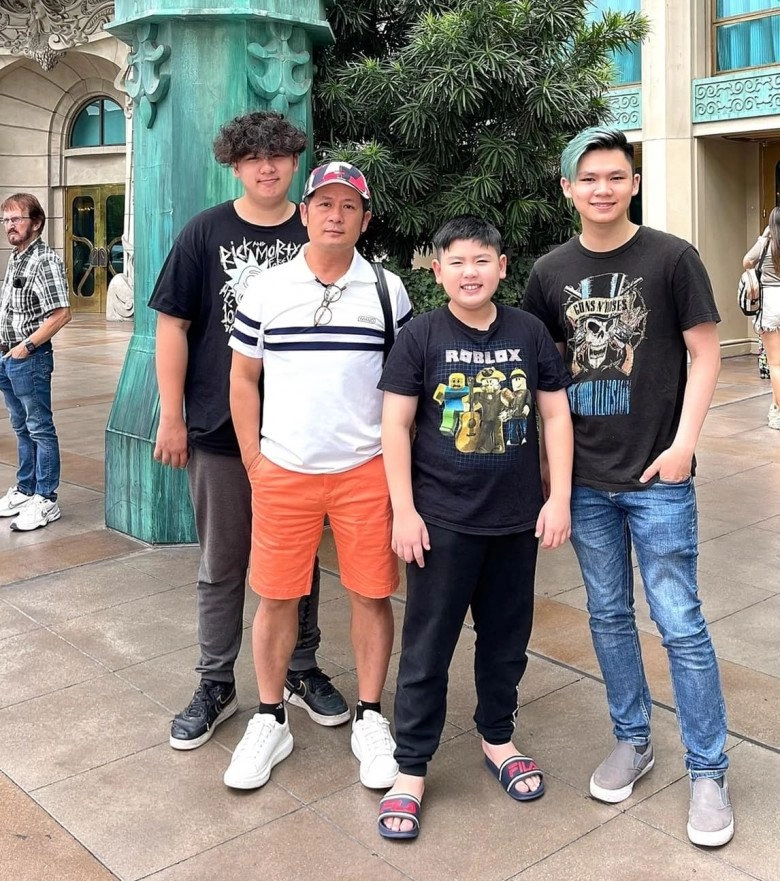 Bằng kiều khoe con thứ 4 với bạn gái giàu có bụ bẫm trắng trẻo giống hệt anh trai khác mẹ - 6
