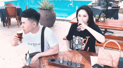 Bảo thy 1 lần xử 4 cốc bia đầy chị em rút ra cách uống giúp thăng hạng nhan sắc - 4