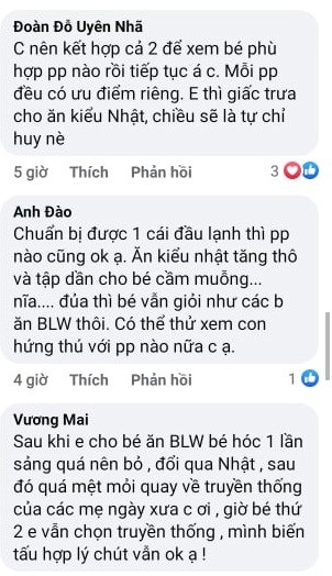 Bảo thy hỏi nên cho con ăn dặm cách nào hội mẹ bỉm trả lời khiến cô muốn sảng - 2