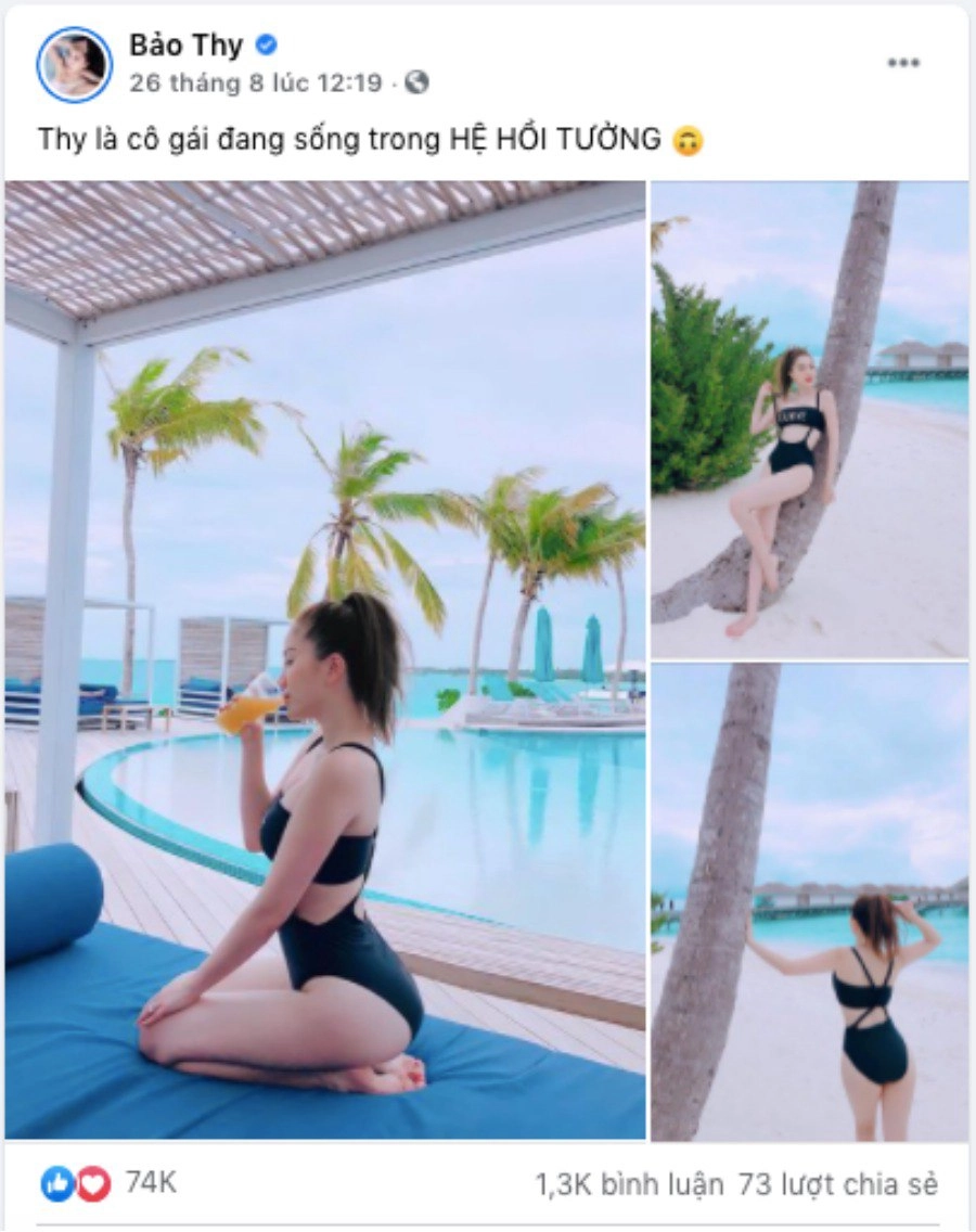 Bảo thy lên đồ trên sân thượng lộng lẫy như công chúa nhưng ẩn ý một chi tiết - 3