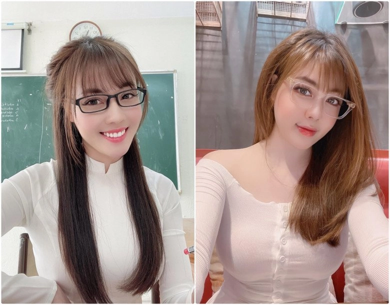 Bắt bài tút sắc của cô giáo gợi cảm nhất giảng đường âu hà my mặt baby trẻ hơn sinh viên - 11