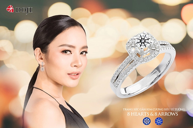 Bật mí bí quyết phối đồ rạng ngời cùng trang sức kim cương 8 hearts - 3