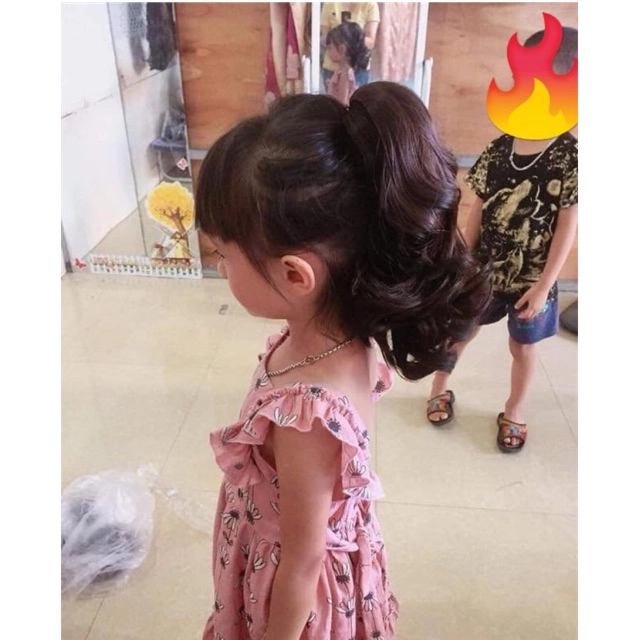 Bật mí những mẫu tóc xoăn cho bé gái phong cách hàn quốc siêu xinh - 12
