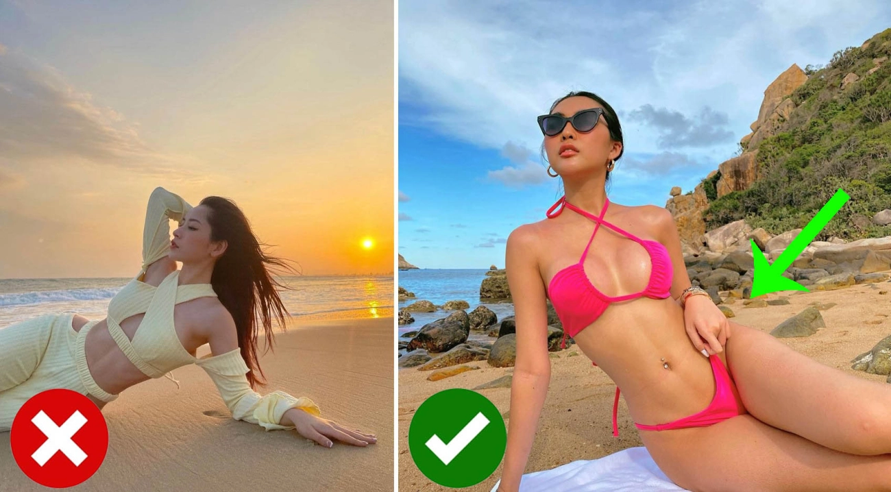 Bắt thóp chiêu thả dáng mùa hè của sao việt chị em mông lép bụng õng bơi hết vào đây - 3