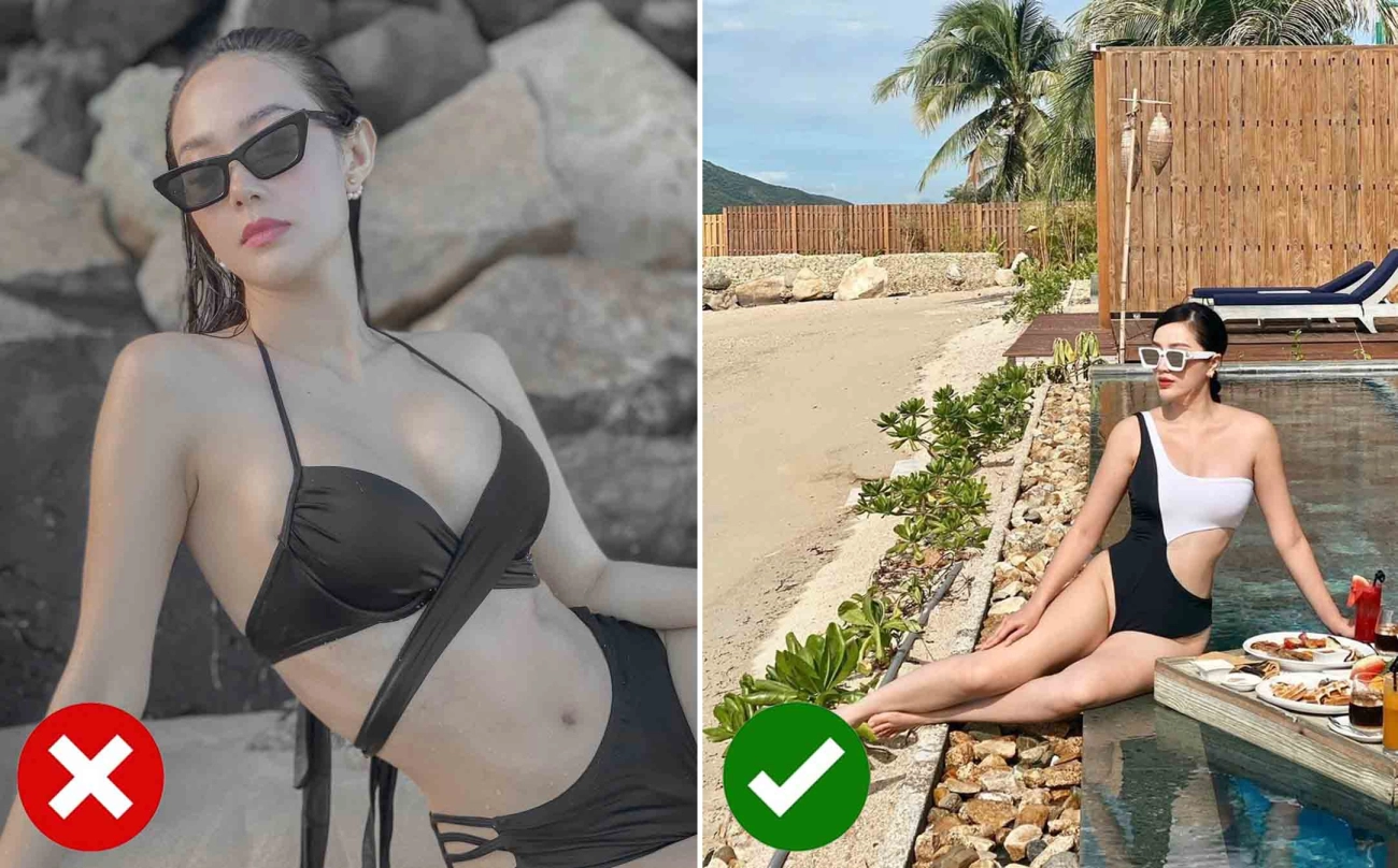 Bắt thóp chiêu thả dáng mùa hè của sao việt chị em mông lép bụng õng bơi hết vào đây - 4