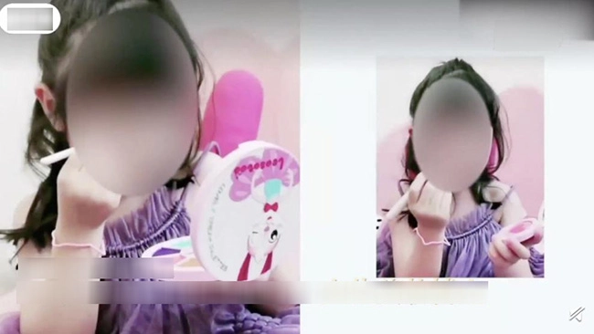 Bé gái 3 tuổi xinh đẹp tập trang điểm như người lớn lúc tẩy trang mẹ ân hận suốt đời - 1