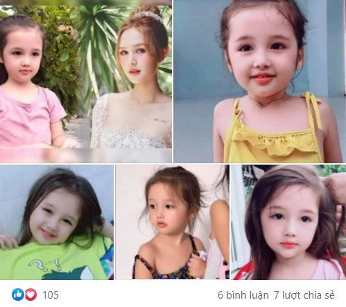 Bé gái đồng tháp nhan sắc hệt hotgirl xoài non con của mẹ đơn thân với người đàn ông mỹ - 1