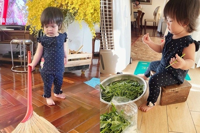 Bé gái gọi hh đỗ mỹ linh là mẹ đỗ thị hà cưng chiều danh tính mẹ ruột không vừa - 10