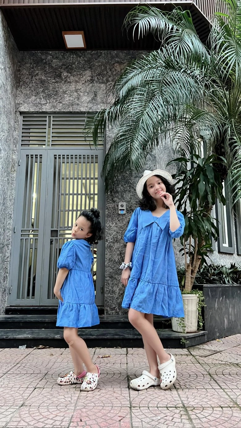 Bé gái việt ngoan nhất bố ơi mình đi đâu thế giờ trổ mã xinh đẹp nhuộm tóc 2 màu sành điệu - 5