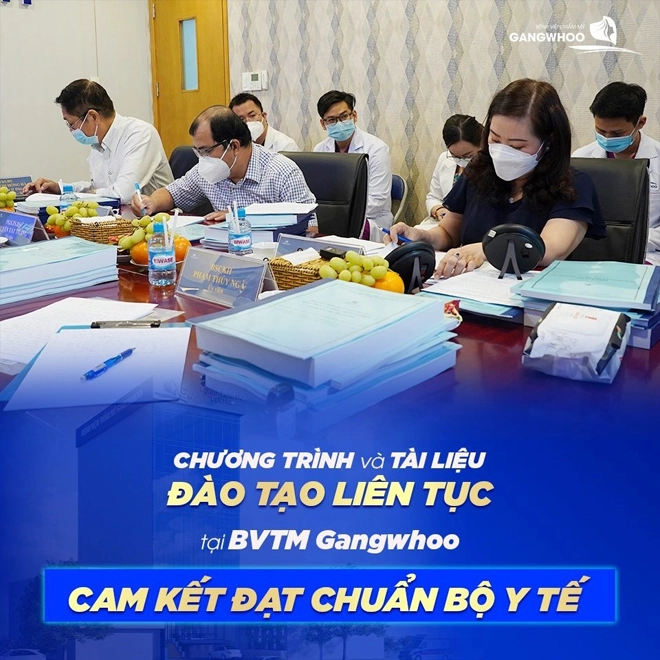 Bệnh viện thẩm mỹ gangwhoo chiêu sinh khóa đào tạo liên tục căng chỉ trong thẩm mỹ tháng 032022 - 2