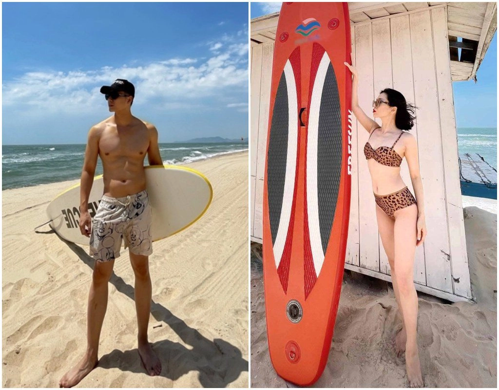 Bị bóc mẽ dùng photoshop nắn dáng bên bạn trai lệ quyên đính chính ảnh gốc cong chẳng kém - 7