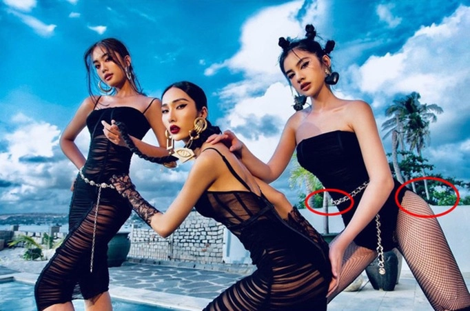 Bị bóc photoshop lốcẩm đan có màn đính chính siêu bánh cuốn - 1