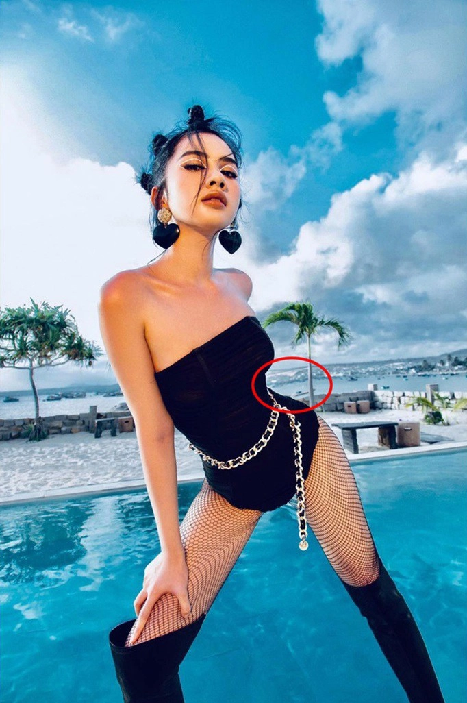Bị bóc photoshop lốcẩm đan có màn đính chính siêu bánh cuốn - 2