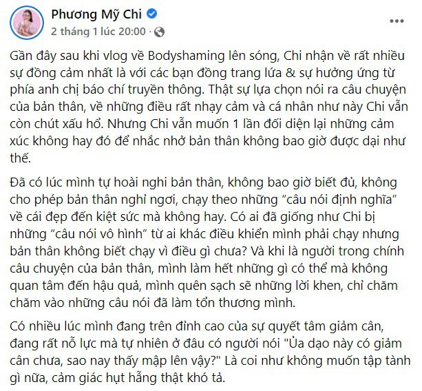 Bị body-shaming phương mỹ chi ép mỡ đến mứcngược đãi cơ thể đến trường toàn nằm phòng y tế - 3