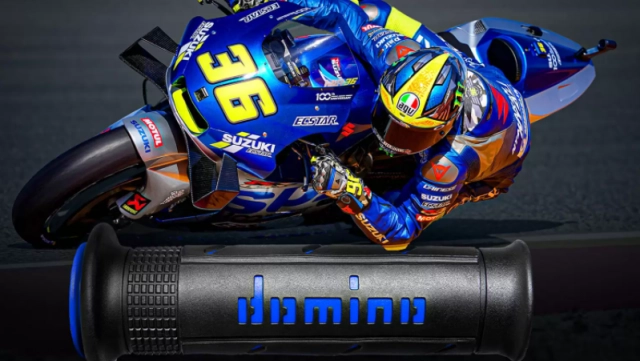 Bí mật đằng sau tay lái domino trên xe đua motogp của joan mir - 1