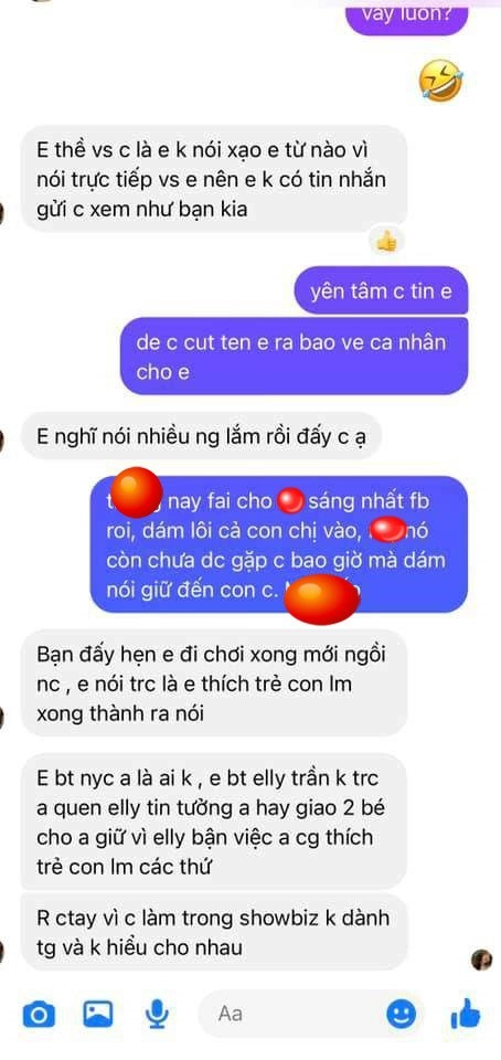 Bị trai lạ nhận là người yêu cũ thường xuyên chăm 2 con hộ elly trần phản ứng gắt - 6