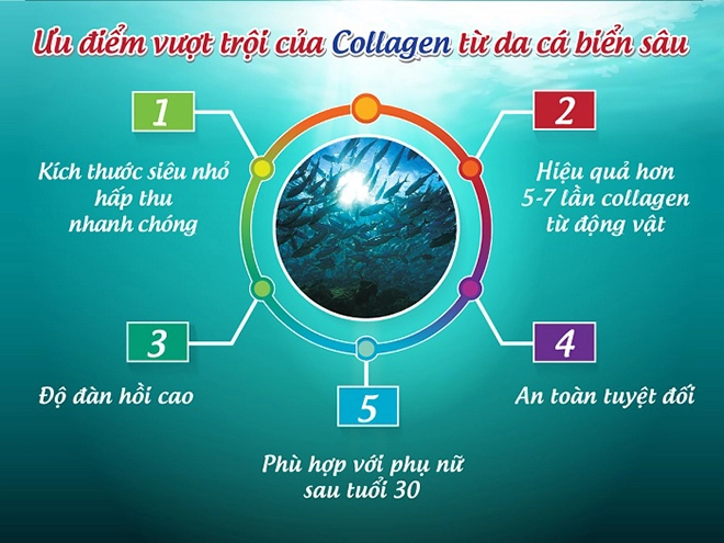 Bio marine collagen collagen sinh học từ cá biển sâu giúp ngăn ngừa lão hóa giảm vết nhăn da - 3