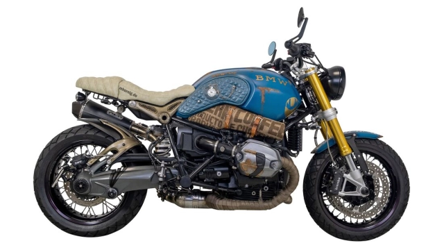 Bmw rninet độ phong cách cũ kỹ táo bạo của hornig - 2