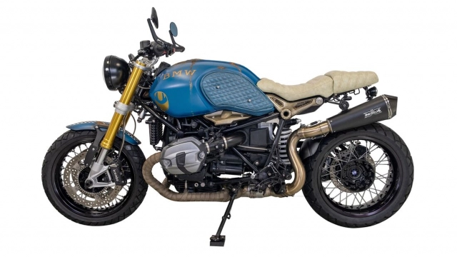 Bmw rninet độ phong cách cũ kỹ táo bạo của hornig - 4