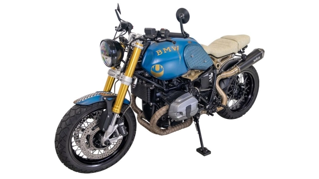 Bmw rninet độ phong cách cũ kỹ táo bạo của hornig - 5