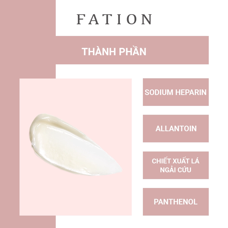 Bộ 4 sản phẩm hỗ trợ phục hồi da của thương hiệu fation - 8