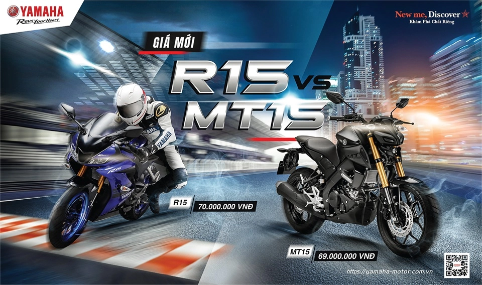 Bộ đôi yamaha r15 - 1