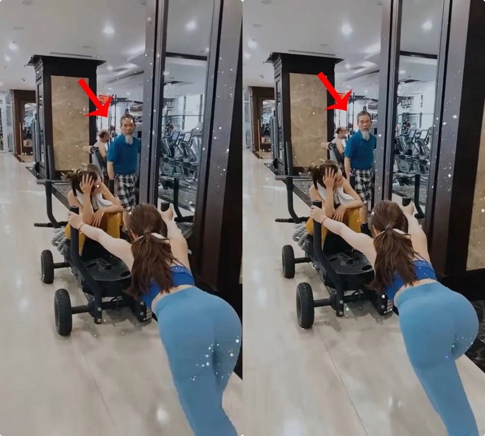 Bỏ mác liễu yếu đào tơ quỳnh nga khoẻ như vâm đẩy tạ 240kg làm ai cũng chóng mặt - 2