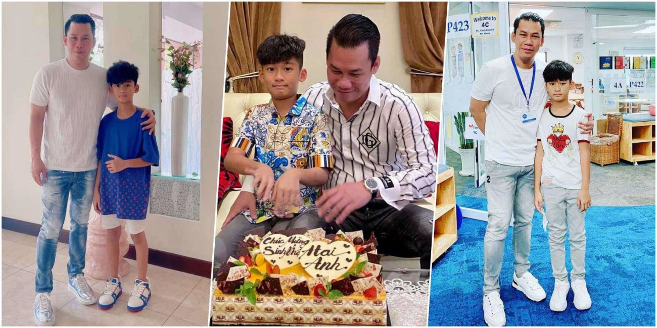 Bố mẹ ly hôn con trai lệ quyên vẫn được cả hai đầu tư hàng hiệu ăn diện chuẩnthiếu gia - 6