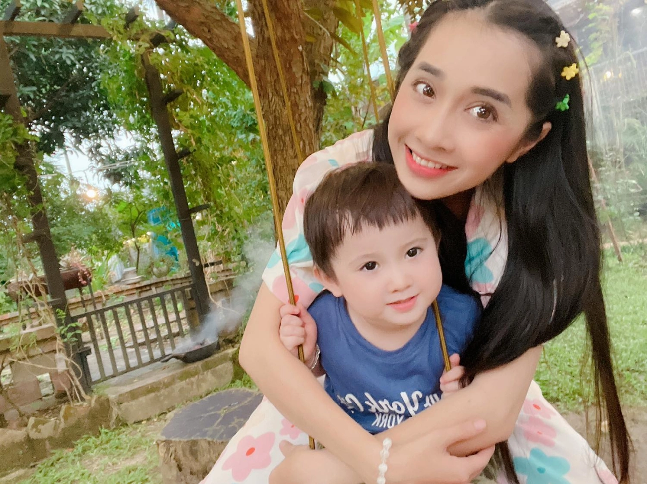 Bỏ showbiz lấy chồng nữ dv 9x giờ ở nhà 7 tỷ con trai mắt đẹp giống nhã phương - 8