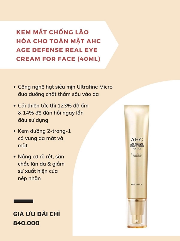 bỏ túi bí quyết chăm sóc vùng mắt kết hợp kem dưỡng chống lão hóa - 5